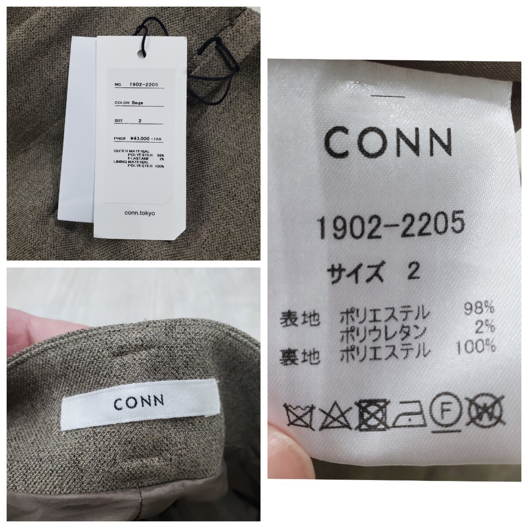 新品 未使用 CONN センタープレス パンツ スラックスパンツ サイズ 2 9
