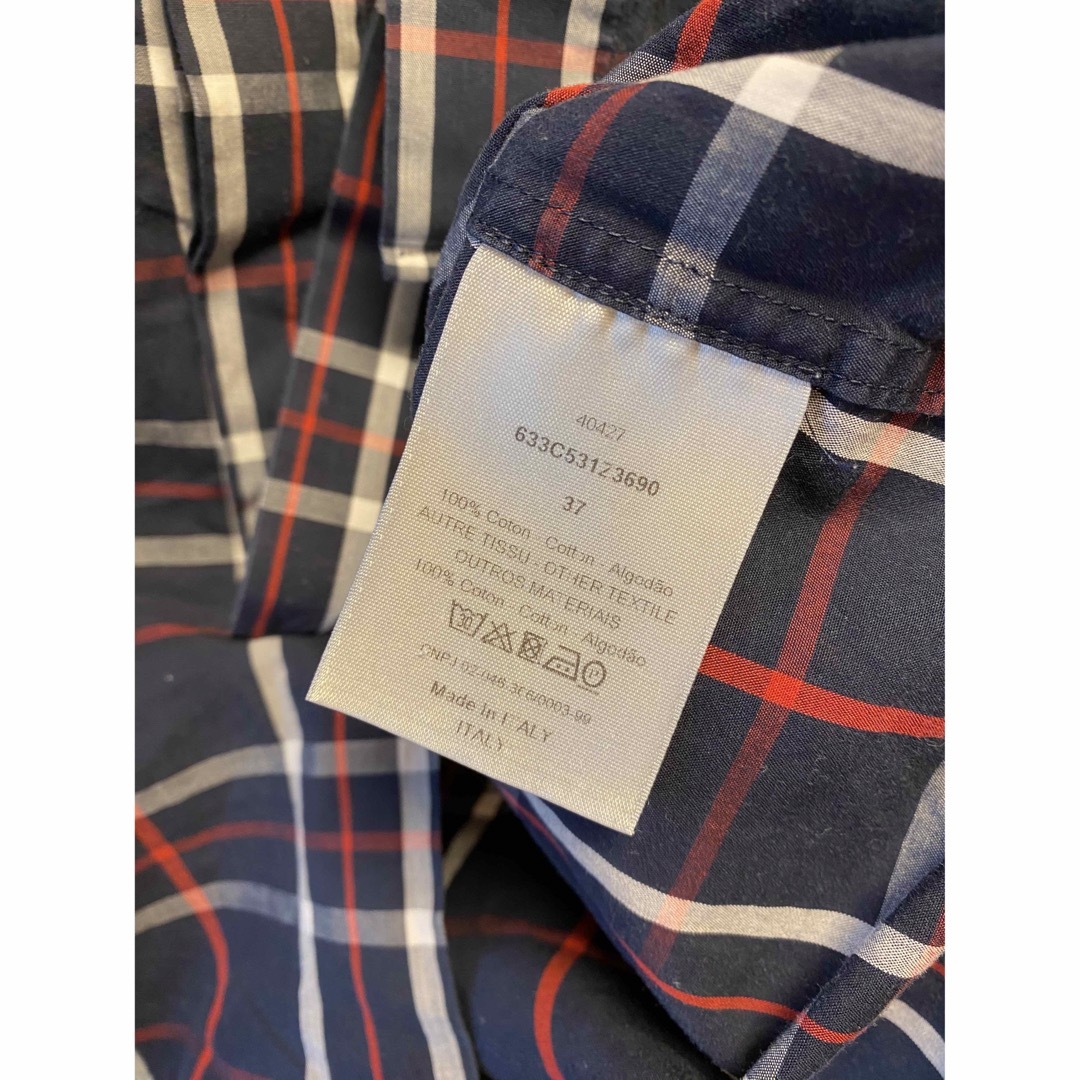 DIOR HOMME(ディオールオム)の正規 Dior Homme ディオールオム チェックシャツ メンズのトップス(シャツ)の商品写真