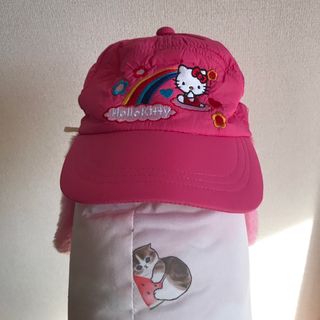 サンリオ　キティ　子ども用帽子(帽子)
