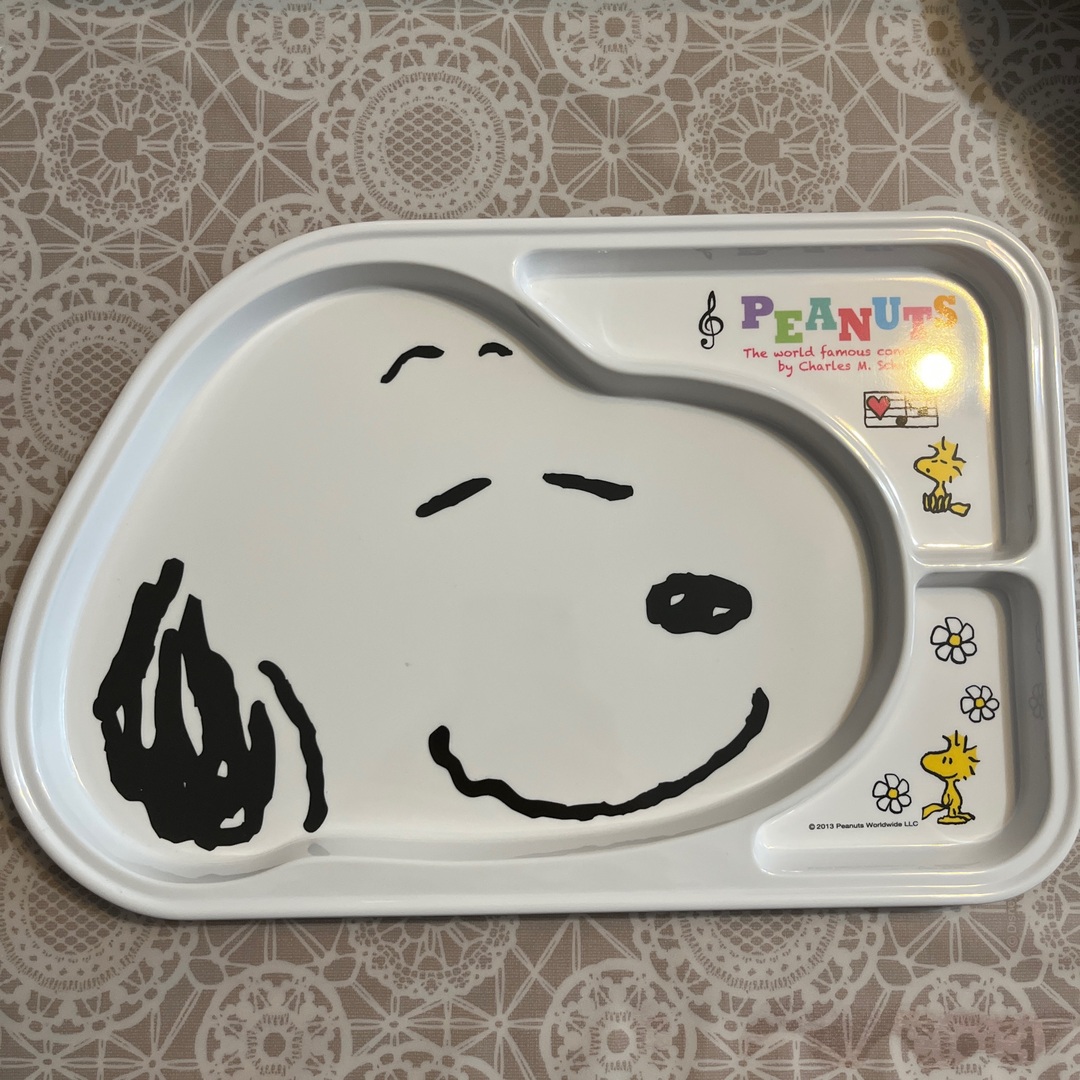 サンリオ(サンリオ)のSNOOPY プレート エンタメ/ホビーのおもちゃ/ぬいぐるみ(キャラクターグッズ)の商品写真