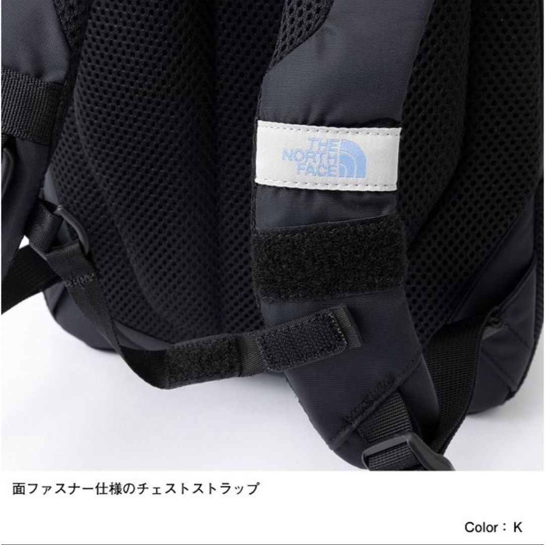 THE NORTH FACE(ザノースフェイス)のノースフェイス　キッズ　リュック　ホームスライス  ブラック　8L キッズ/ベビー/マタニティのこども用バッグ(リュックサック)の商品写真