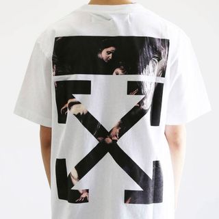 オフホワイト(OFF-WHITE)の20SS 絵画アローマーク オーバーサイズ Tシャツ(Tシャツ/カットソー(半袖/袖なし))