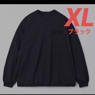 新品 ENNOY Long sleeve hem rib tee BLACK L - Tシャツ/カットソー(七