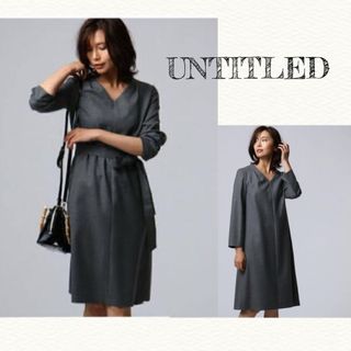 アンタイトル(UNTITLED)のUNTITLED ワンピース(ひざ丈ワンピース)