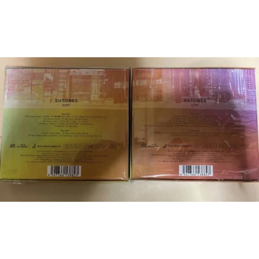 匿名配送　SixTONES CITY アルバム　初回A/B DVD