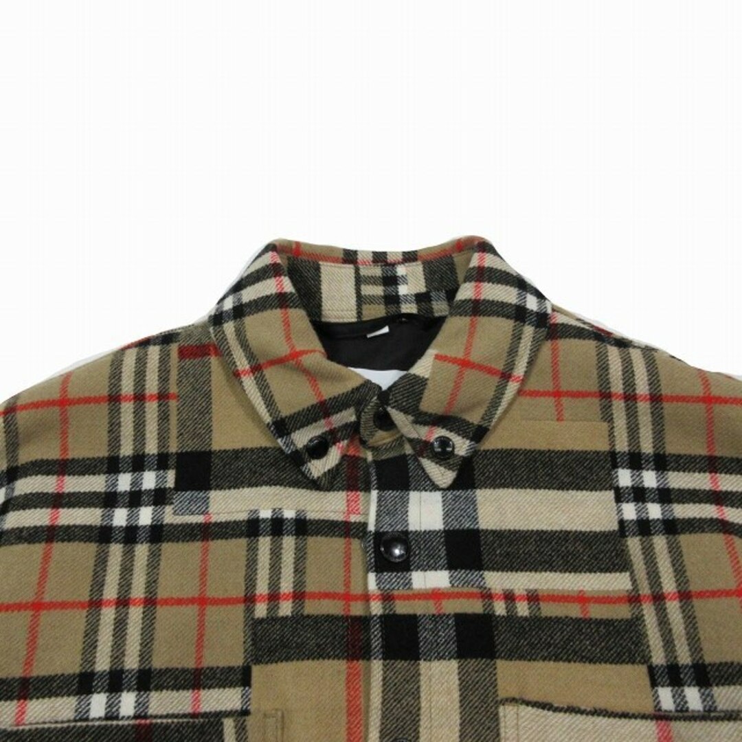 BURBERRY(バーバリー)の極美品 22SS BURBERRY CATERHAM BLOCK SHIRT メンズのジャケット/アウター(ブルゾン)の商品写真