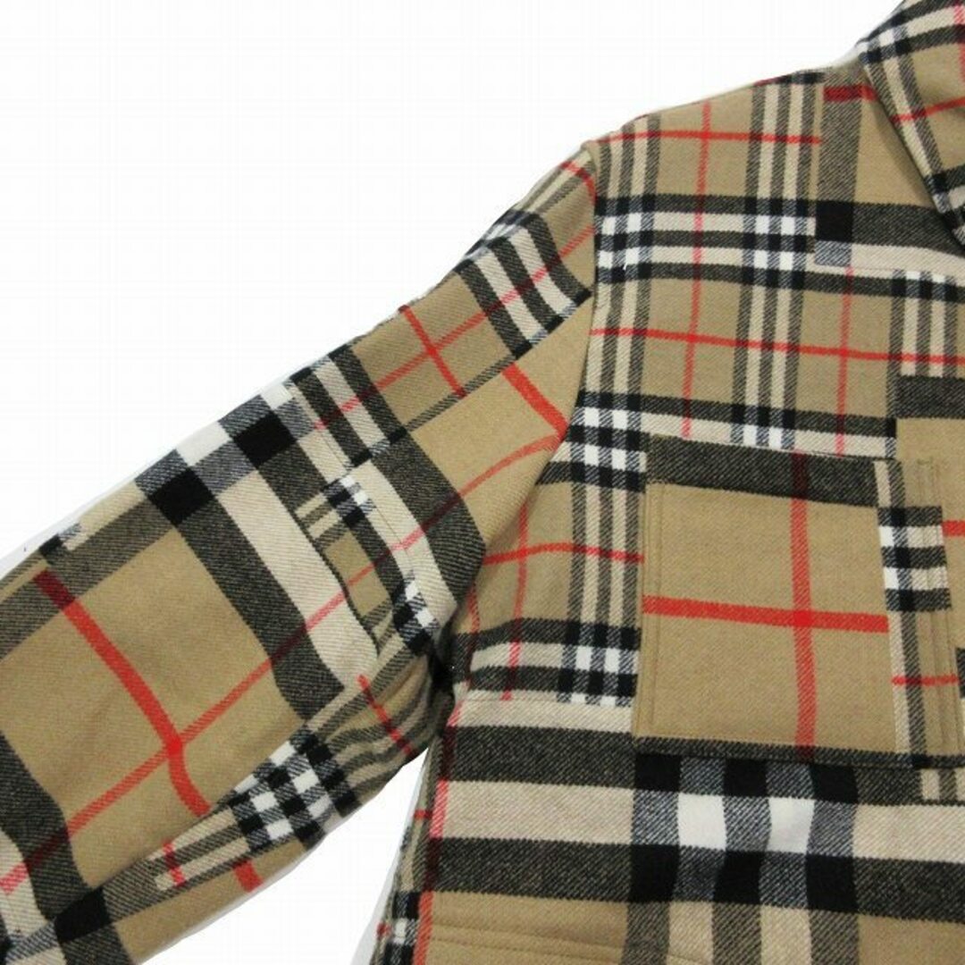 BURBERRY(バーバリー)の極美品 22SS BURBERRY CATERHAM BLOCK SHIRT メンズのジャケット/アウター(ブルゾン)の商品写真