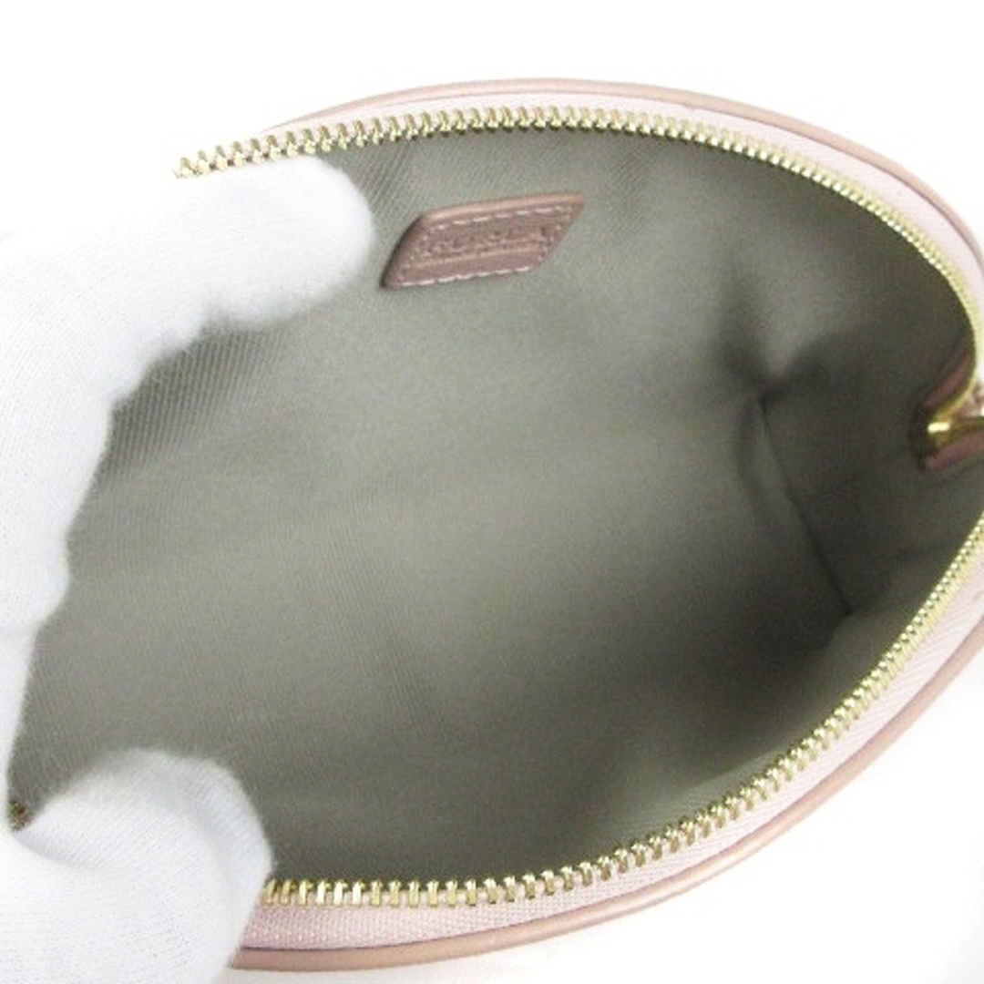Furla(フルラ)のフルラ FURLA レザーポーチ コスメ ロゴ ピンク ■SM1 レディースのファッション小物(ポーチ)の商品写真
