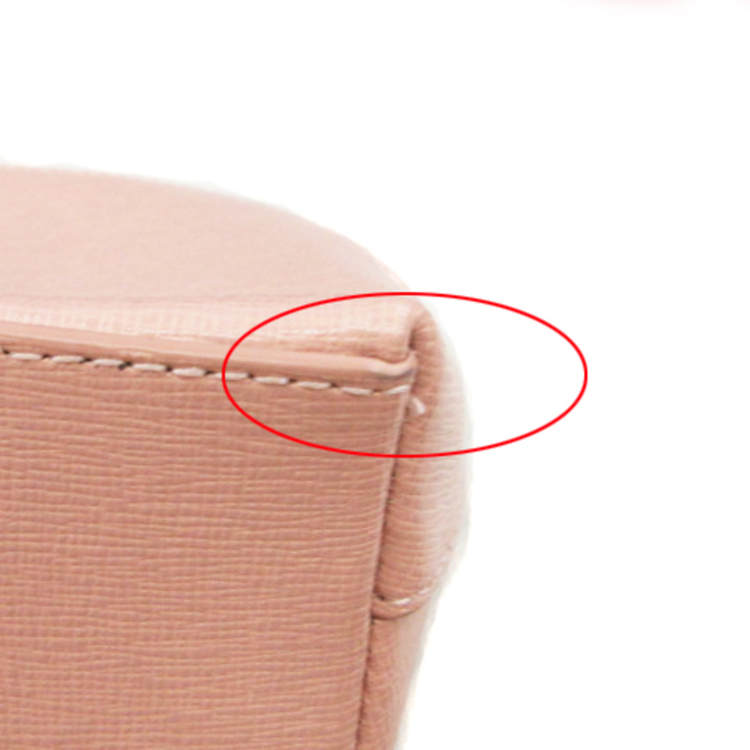 Furla(フルラ)のフルラ FURLA レザーポーチ コスメ ロゴ ピンク ■SM1 レディースのファッション小物(ポーチ)の商品写真