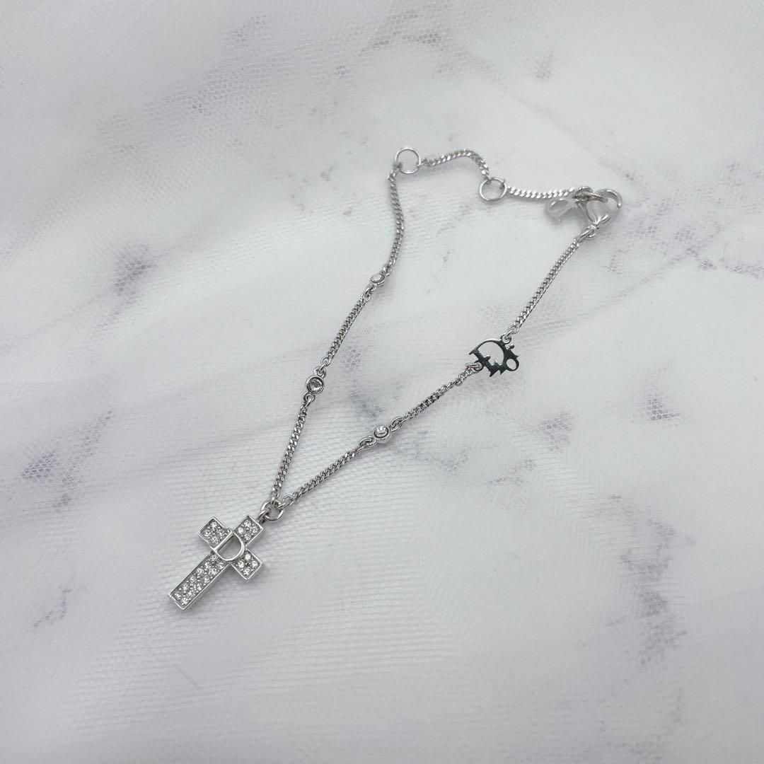 Christian Dior - ✨希少✨ Dior 十字架 クロス ロゴ ブレスレット