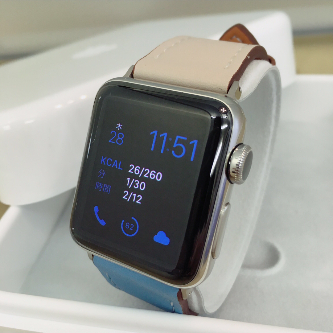 apple watch series2 アップルウォッチ38mmステンレス | フリマアプリ ラクマ