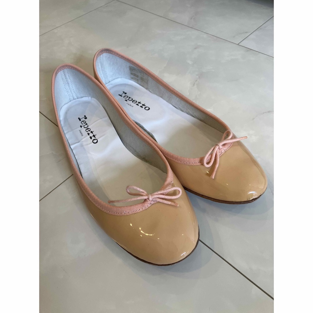 ★レペット　repetto サンドリオン★ピンクベージュ♪39サイズ♪美品♪