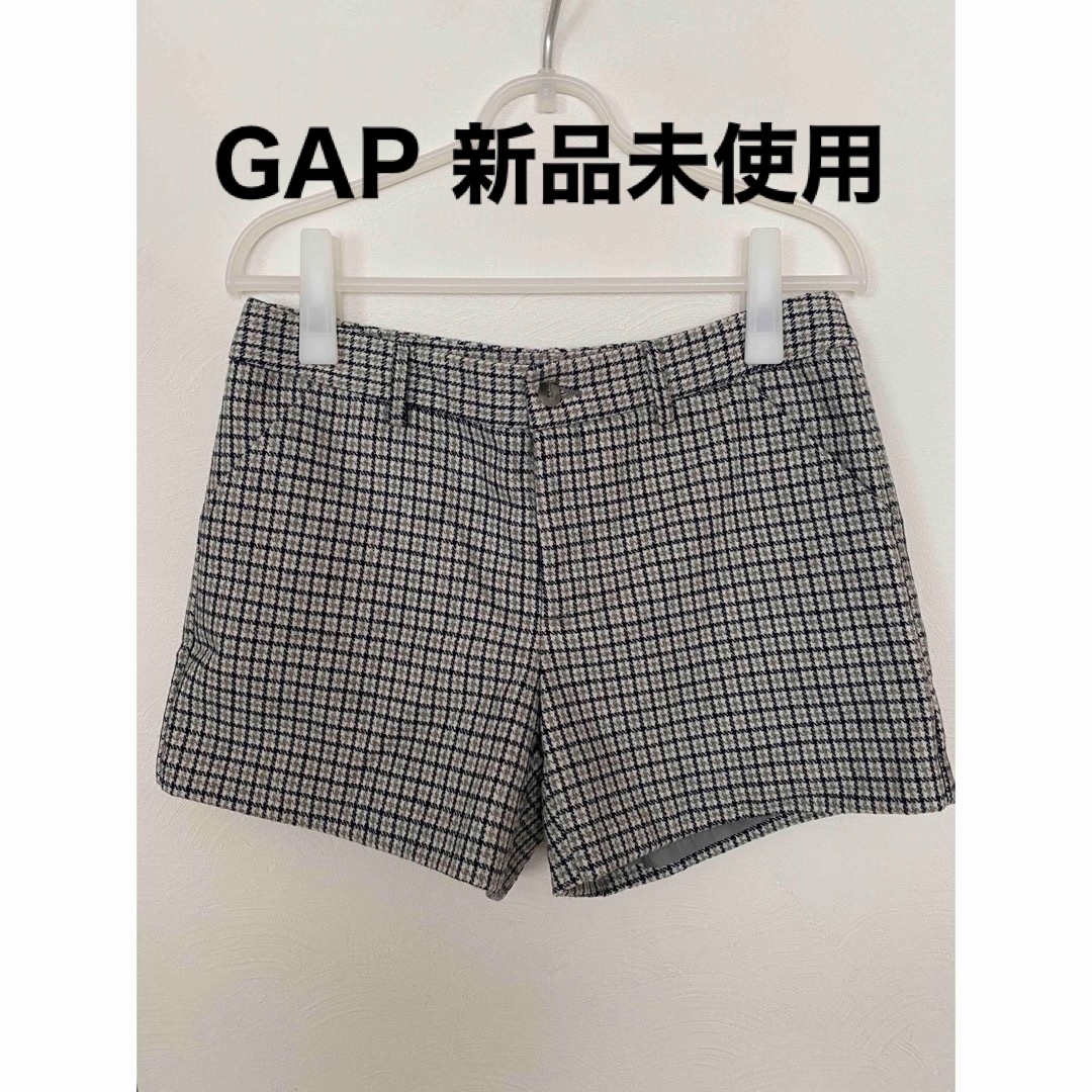 GAP(ギャップ)の新品未使用⭐︎GAP チェックショートパンツ　レディース6サイズ レディースのパンツ(ショートパンツ)の商品写真