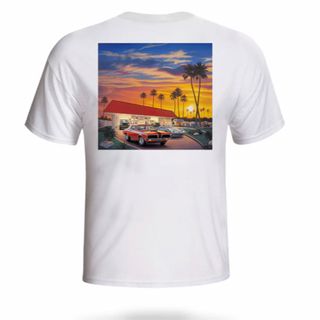 IN-N-OUT BURGER Tシャツ M ホワイト(Tシャツ/カットソー(半袖/袖なし))