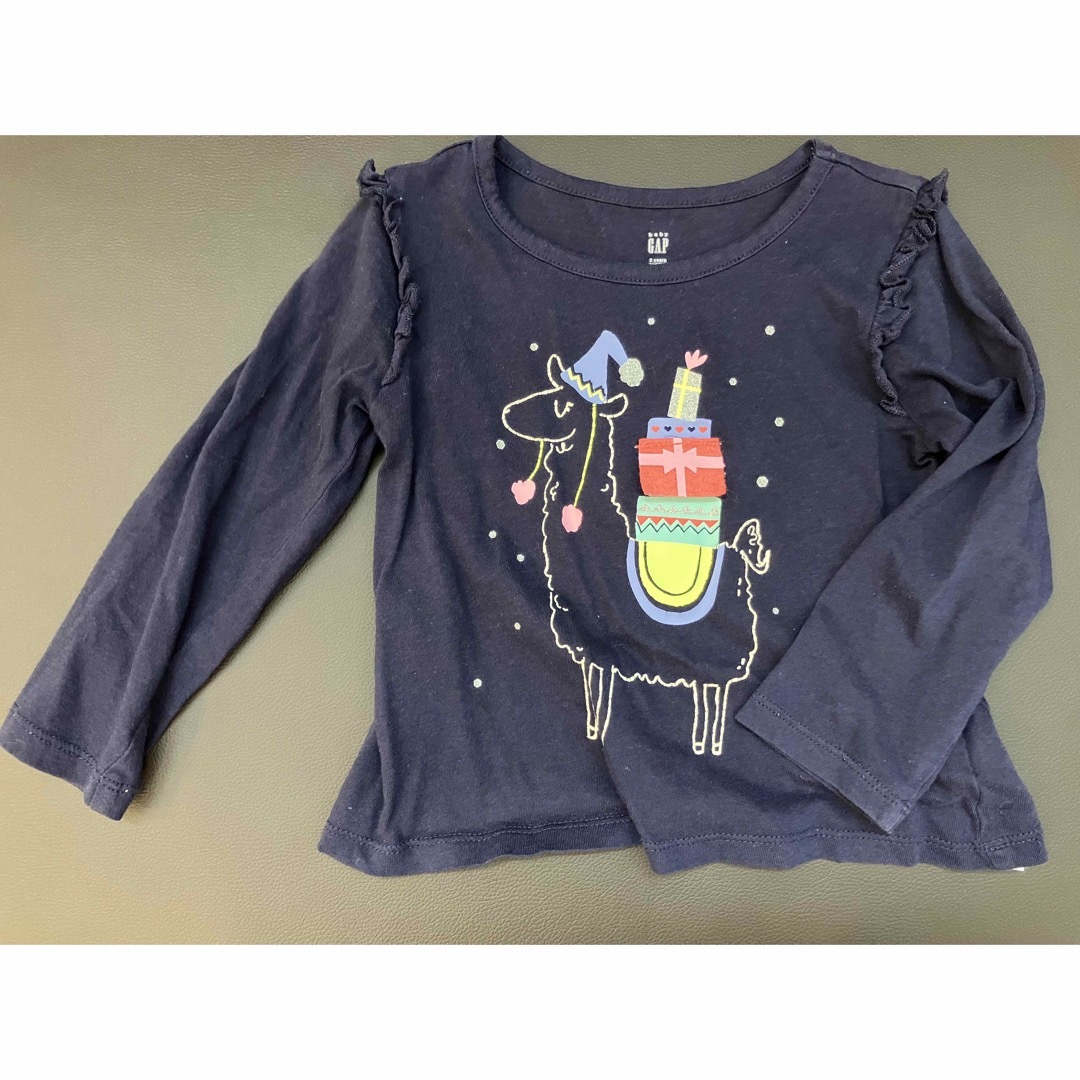 GAP Kids(ギャップキッズ)のロンＴ キッズ/ベビー/マタニティのキッズ服女の子用(90cm~)(Tシャツ/カットソー)の商品写真