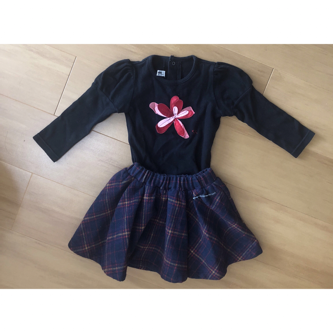 F.O.KIDS(エフオーキッズ)のf.o.インターナショナル/BREEZE☆フレアスカート☆90cm キッズ/ベビー/マタニティのキッズ服女の子用(90cm~)(スカート)の商品写真