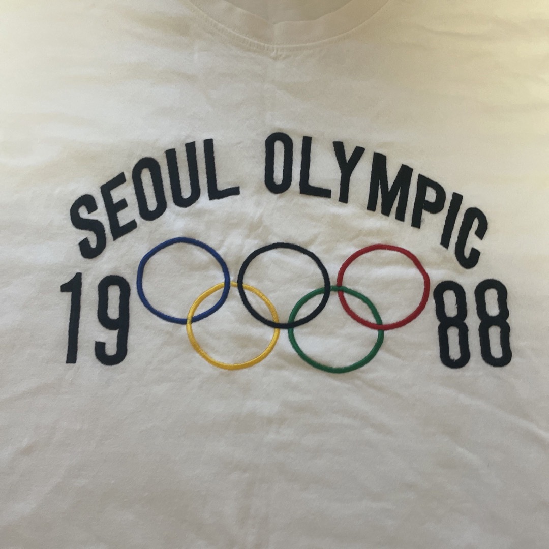 adidas(アディダス)の AN-NAHL ソウルオリンピックtシャツ　80s ソウル五輪 ヴィンテージ  メンズのトップス(Tシャツ/カットソー(半袖/袖なし))の商品写真