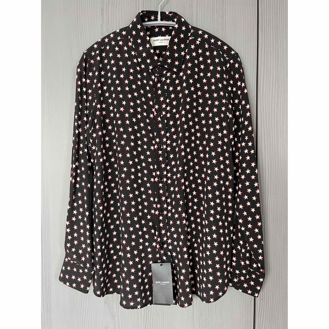 saint laurent 星柄ブラウス saint laurent 星柄ブラウス