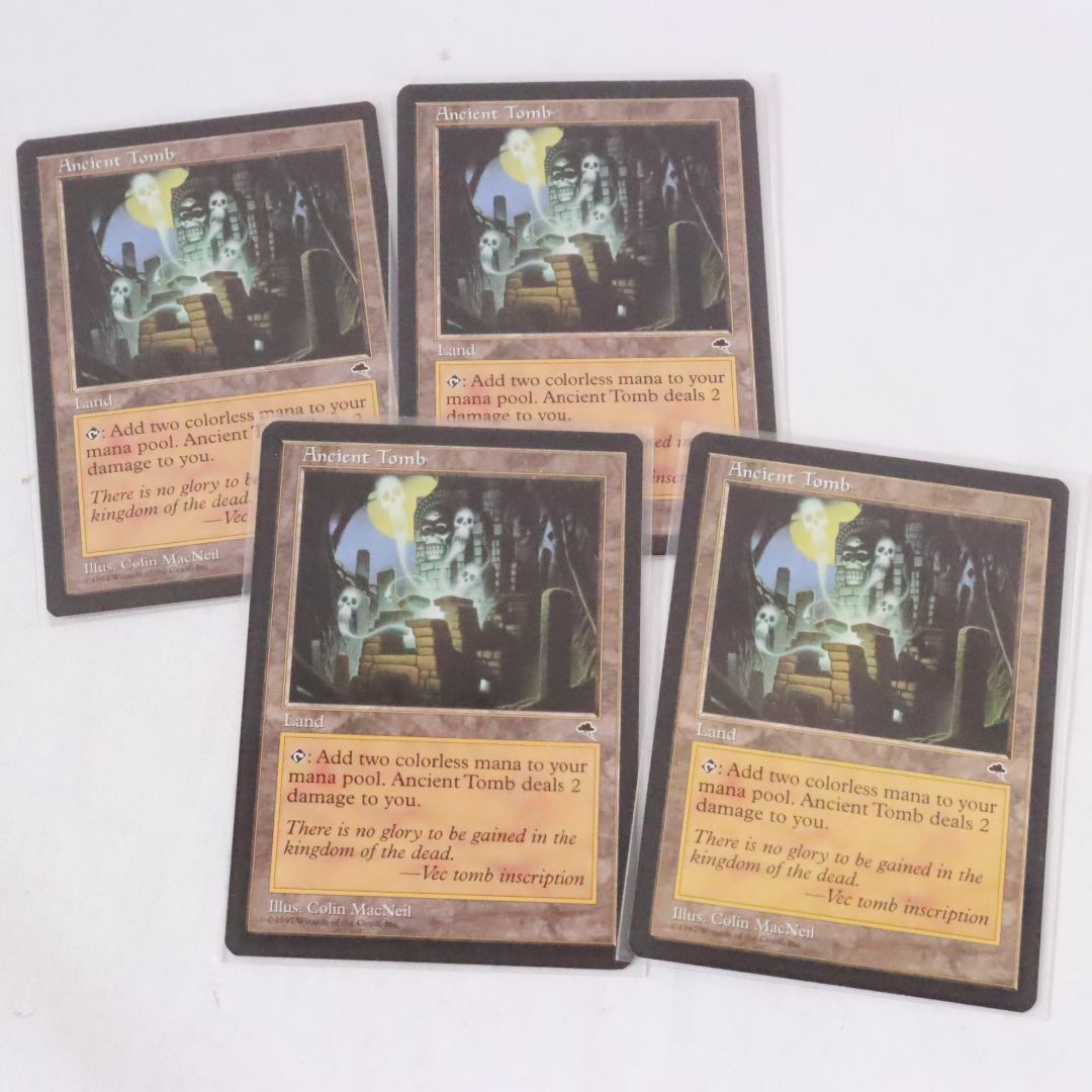 未使用カード MAGIC the gathering Ancient Tomb