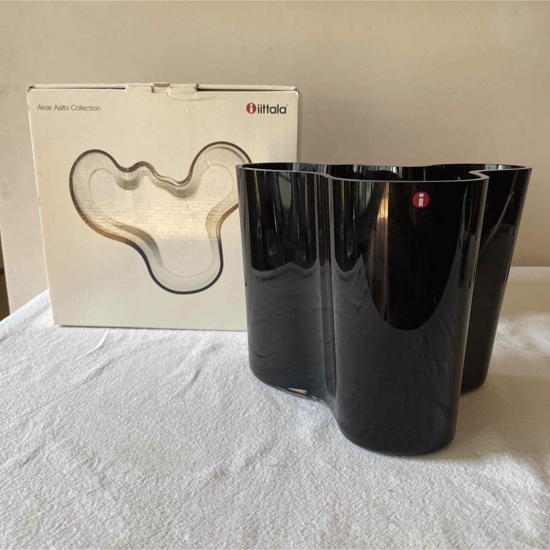 iittala - イッタラ アアルト ベース 160mm ブラックの通販 by