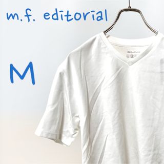 エムエフエディトリアル(m.f.editorial)の★新品★m.f.editorial 半袖トップス　TシャツユニセックスMサイズ(Tシャツ/カットソー(半袖/袖なし))