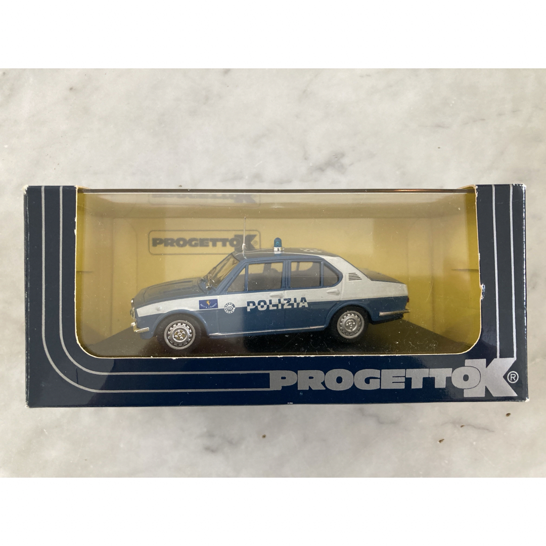 Alfa Romeo(アルファロメオ)の【新品】ITALIA ALFA ROMEO POLIZIA MODEL 🚓🚨🇮🇹 エンタメ/ホビーのおもちゃ/ぬいぐるみ(ミニカー)の商品写真