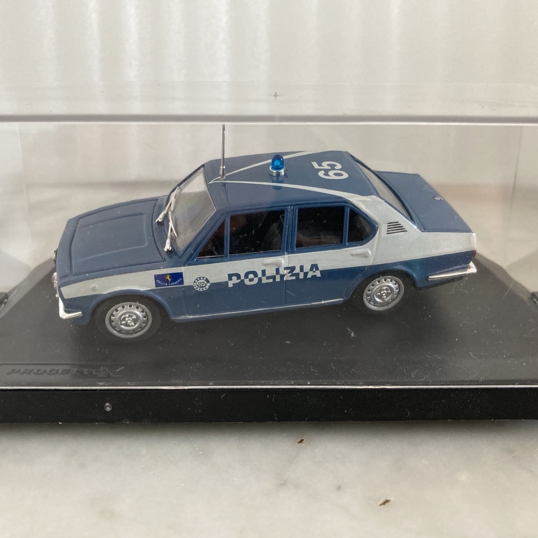 Alfa Romeo(アルファロメオ)の【新品】ITALIA ALFA ROMEO POLIZIA MODEL 🚓🚨🇮🇹 エンタメ/ホビーのおもちゃ/ぬいぐるみ(ミニカー)の商品写真