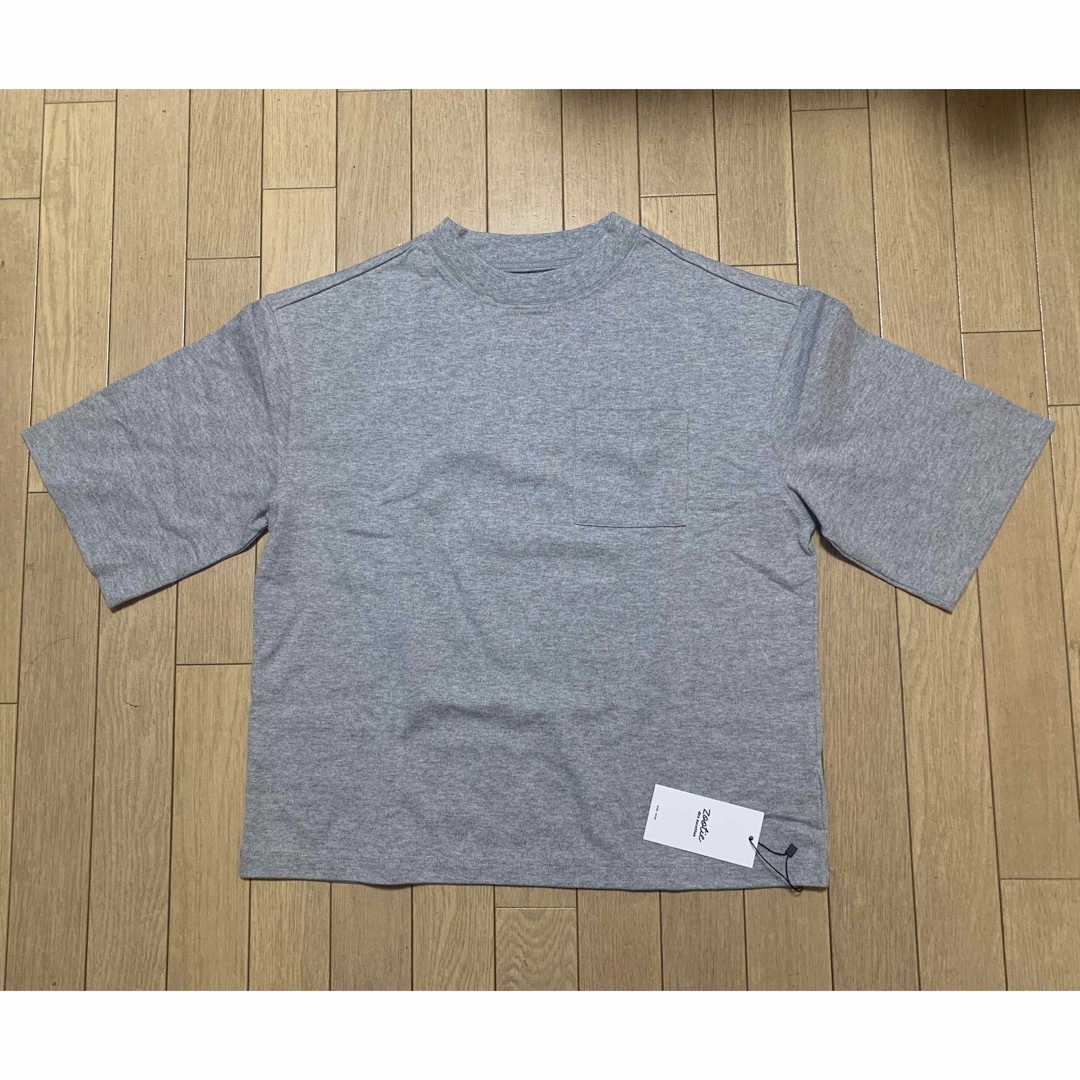Zootie(ズーティー)のズーティー　フレンチバスクシャツ5分袖 レディースのトップス(Tシャツ(半袖/袖なし))の商品写真