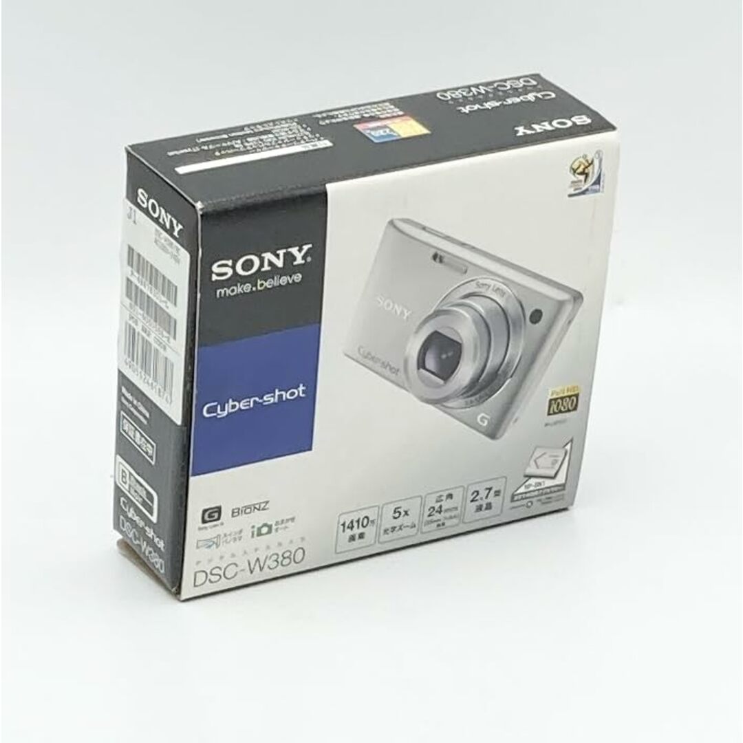 ソニー SONY デジタルカメラ ブラック DSC-W380/B