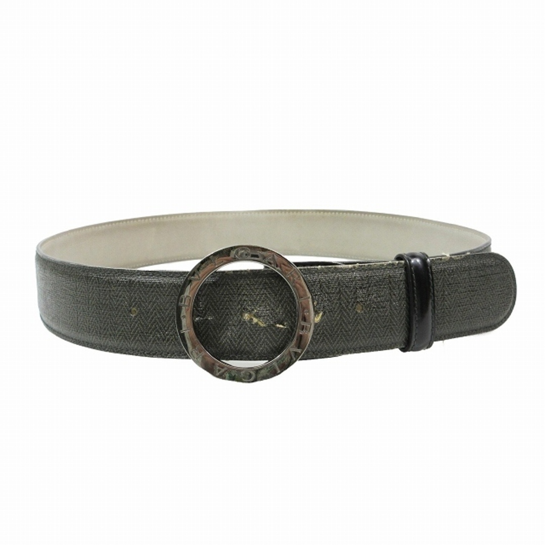 BVLGARI ジャンク品 バックルベルト B-ZERO1 44/110 黒