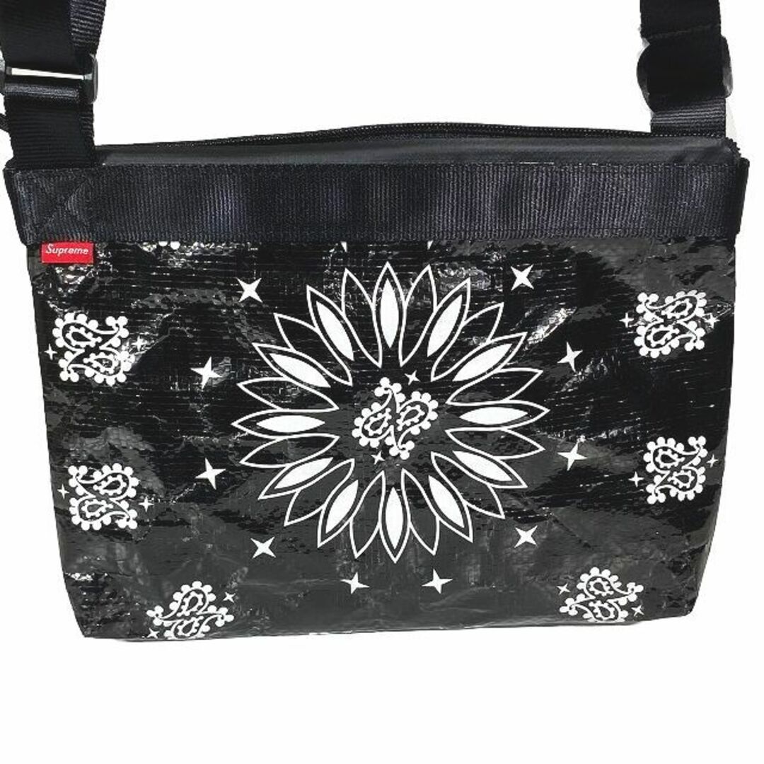 Supreme - 21SS シュプリーム バンダナ タープサイド ショルダーバッグ