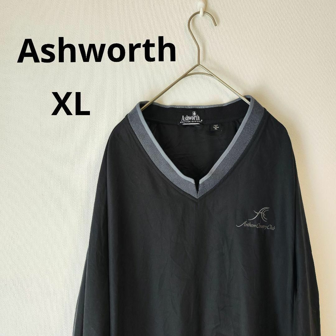 【Ashworth】アシュワース(XL)　プルオーバーナイロンジャケット　台湾製 | フリマアプリ ラクマ