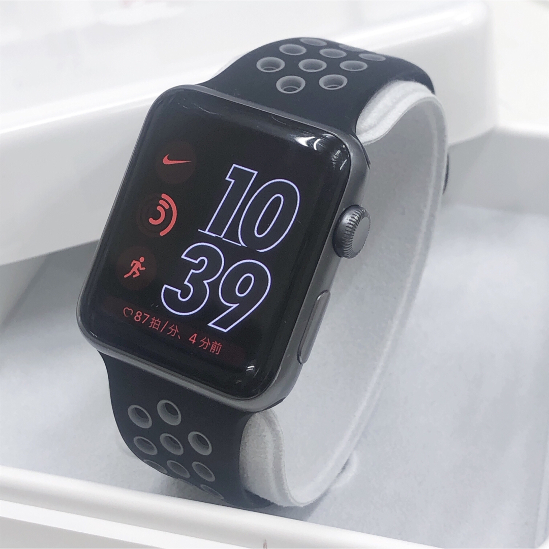 Apple Watch シリーズ3 ナイキ 黒 アップルウォッチ 42mm - www ...
