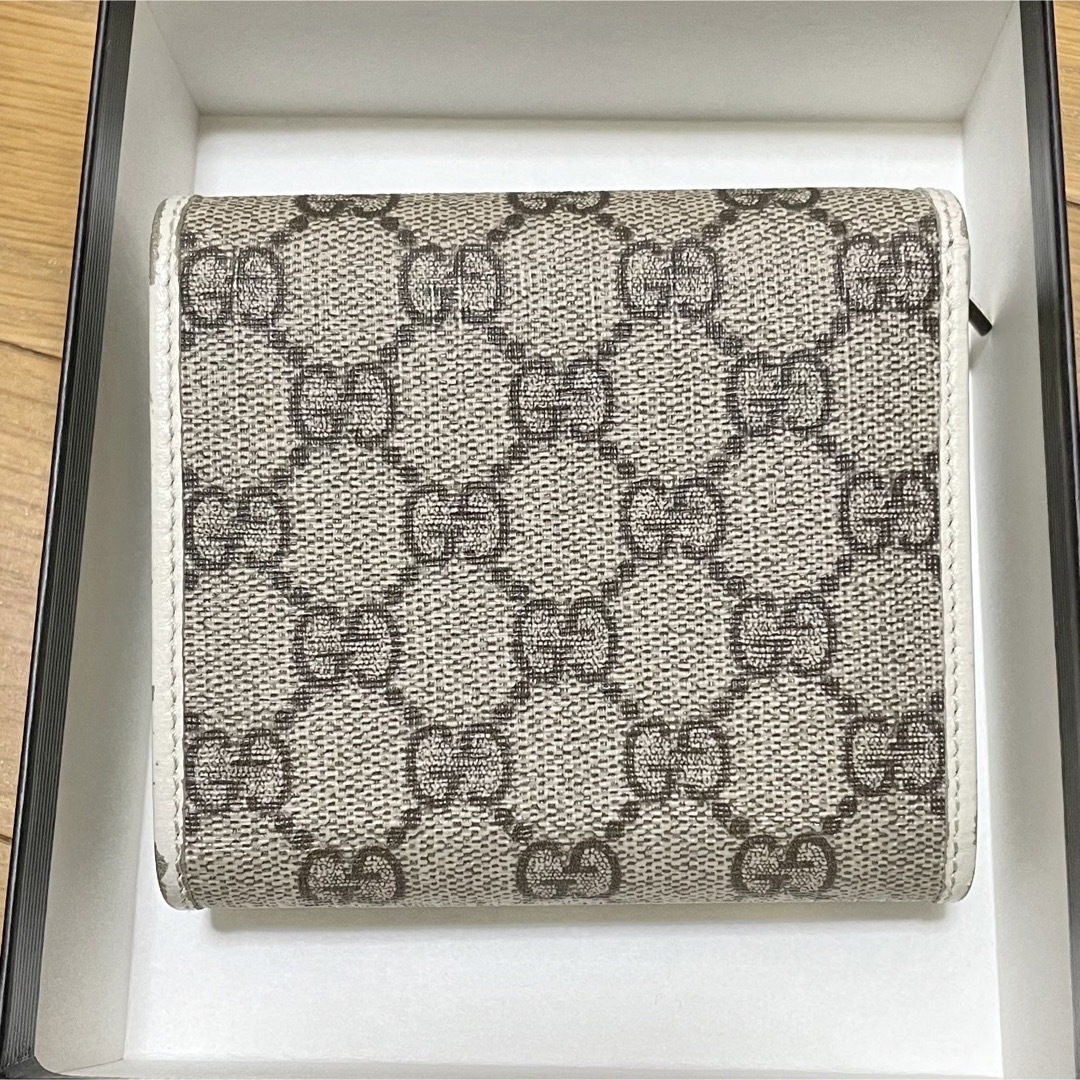 Gucci(グッチ)のGUCCI 二つ折り財布　ホースビット1955 レディースのファッション小物(財布)の商品写真
