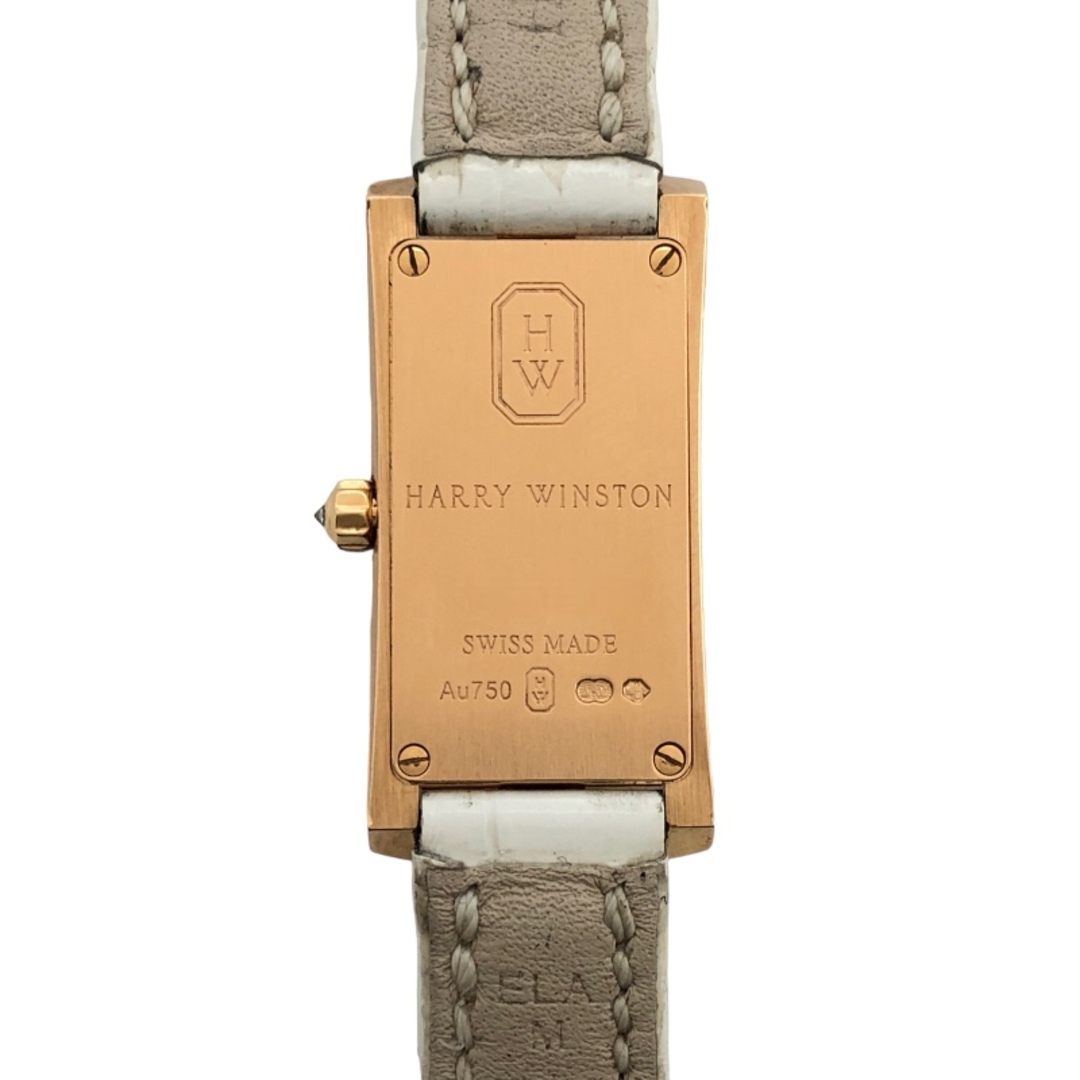 HARRY WINSTON(ハリーウィンストン)の　ハリーウィンストン HARRY WINSTON アヴェニューCミニ　ホワイトシェル AVCQHM16RR017 K18PG レディース 腕時計 レディースのファッション小物(腕時計)の商品写真