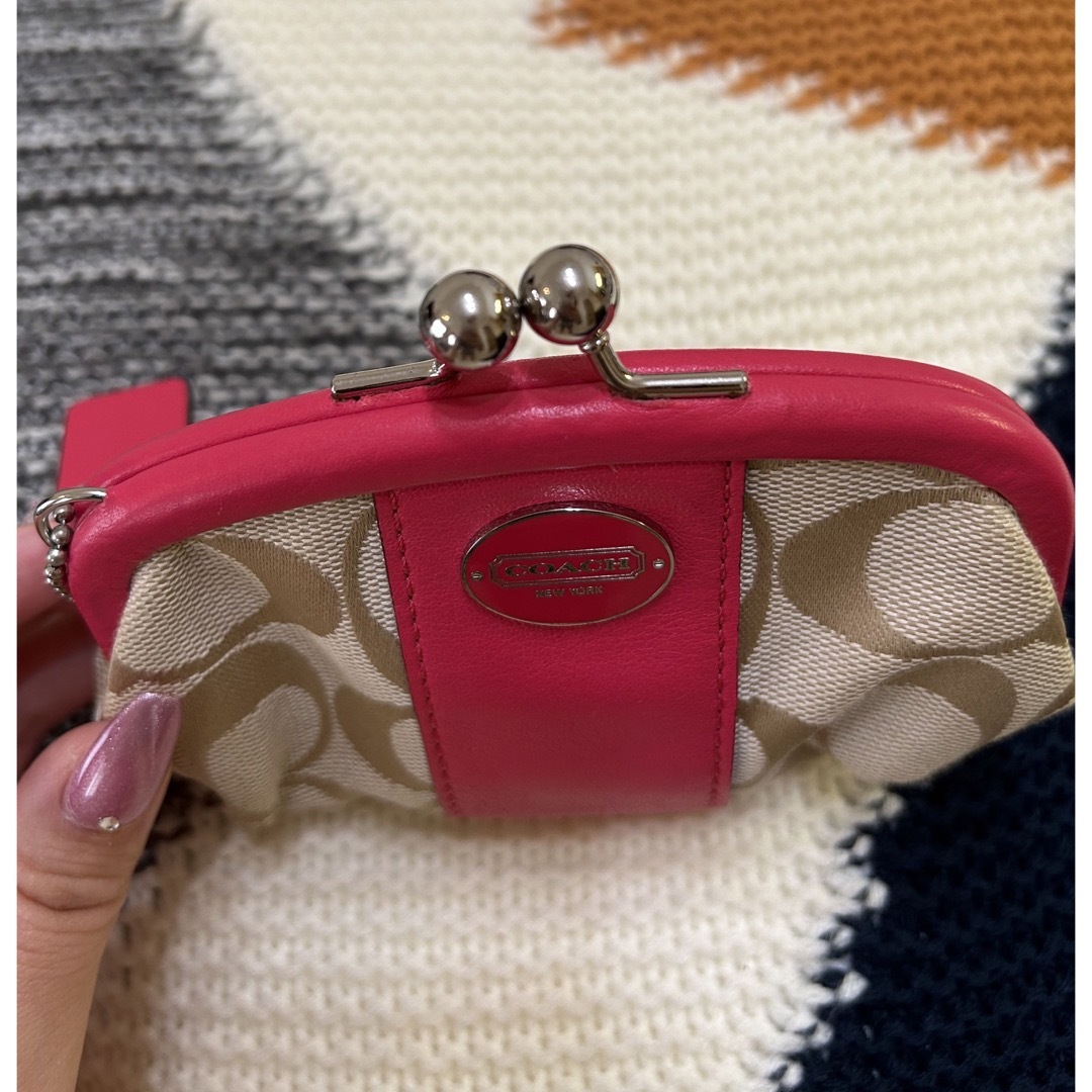 COACH(コーチ)のcoach がま口財布 レディースのファッション小物(財布)の商品写真