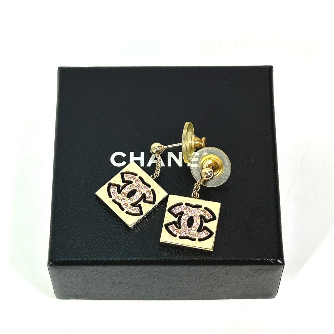 CHANEL - シャネル CHANEL スクエア ラインストーン CC ココマーク