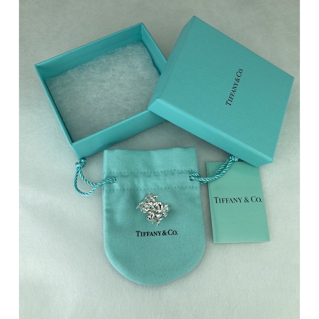 Tiffany & Co. ティファニー オリーブ ワイドリング 925