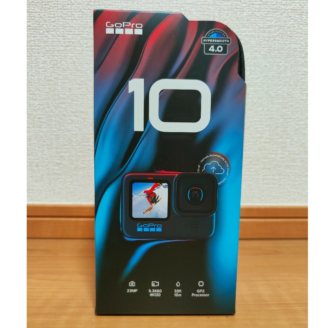 未開封・オマケ付】GoProHERO10 CHDRB-101-FWゴープロ10 - ビデオカメラ 未開封・オマケ付】GoProHERO10 CHDRB-101-FWゴープロ10 - ビデオカメラ