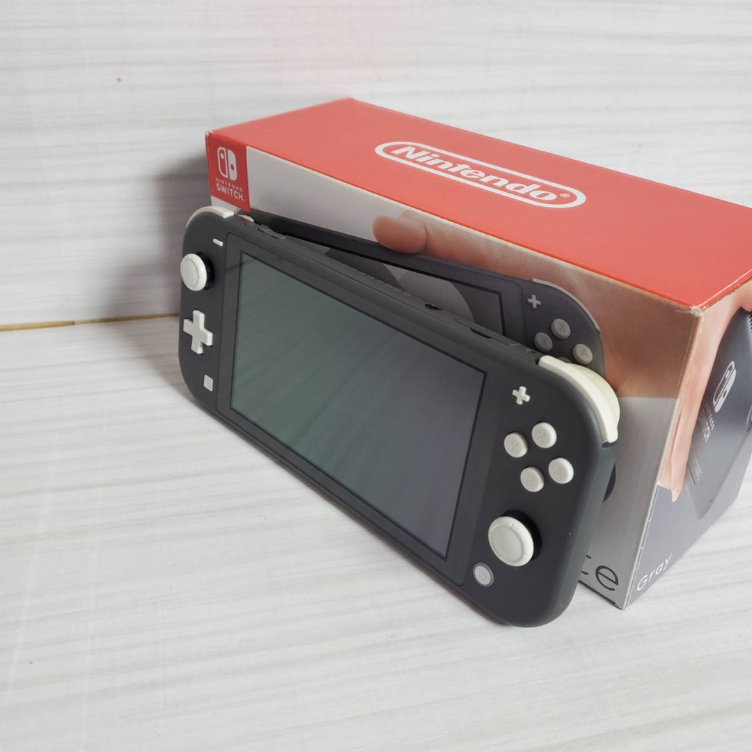 Nintendo Switch - 【完品】ニンテンドースイッチライト グレー Switch ...