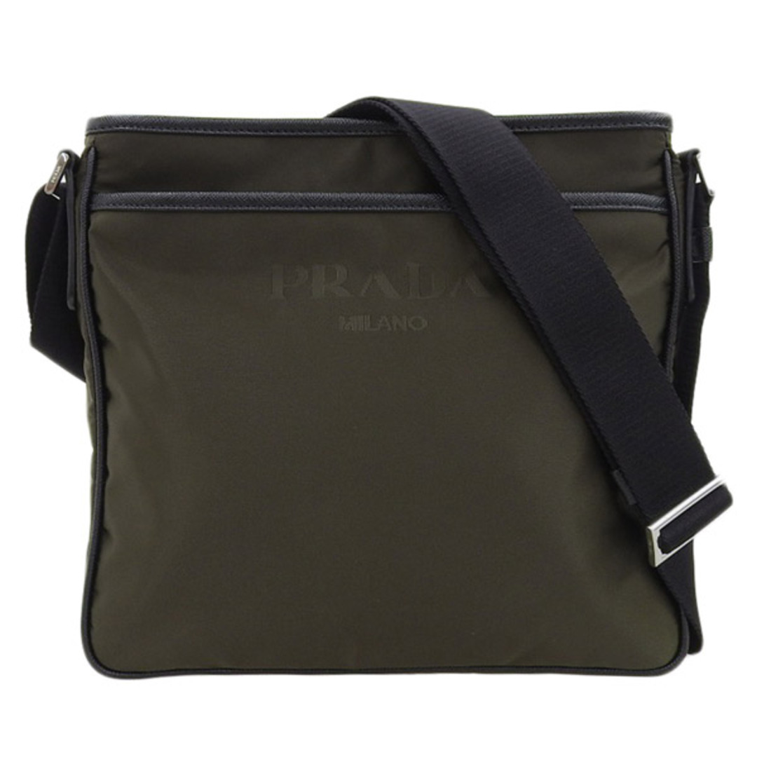 PRADA - 【中古】PRADA プラダ ナイロン トライアングルロゴ