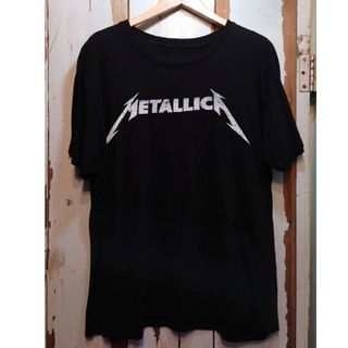 メタリカ(METALLICA)の☆US古着メタリカ/バンドTシャツ/バンT/ブラック/XL(Tシャツ/カットソー(半袖/袖なし))