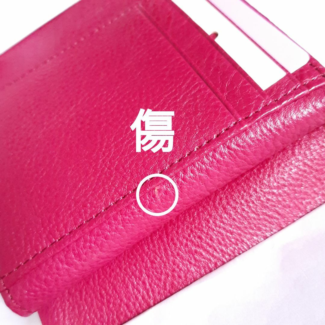 ANNA SUI - マゼンタ アナスイ ANNA SUI がま口 折り財布 ヴィンテージ