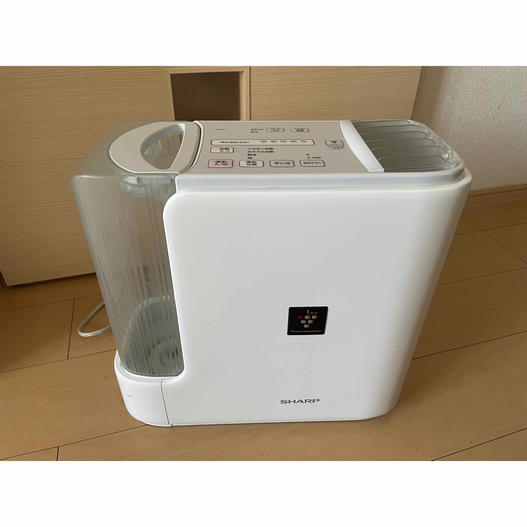 SHARP - お手入良好！加湿器 プラズマクラスター7000 SHARP HV-G50-Wの