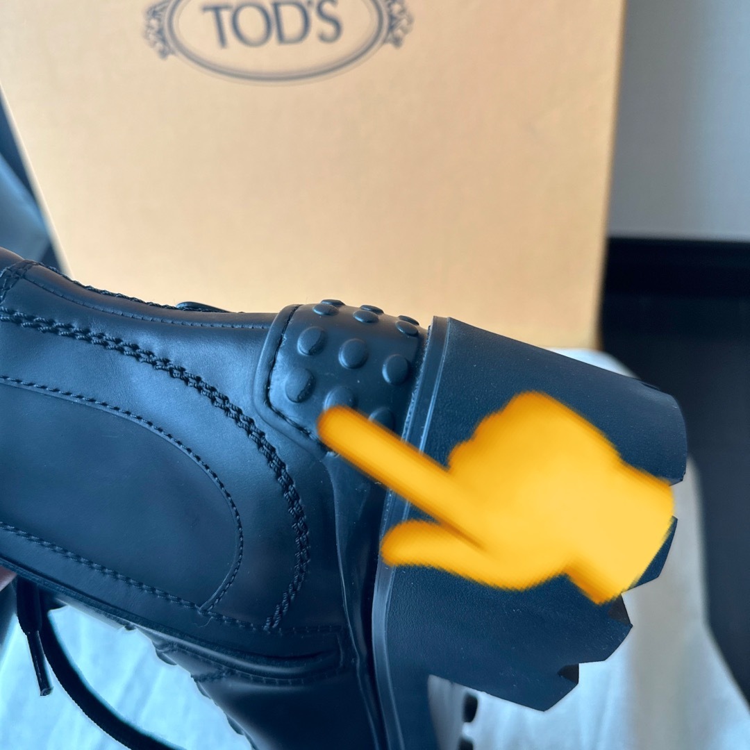 TOD'S ショートブーツ 厚底 36EU 新品