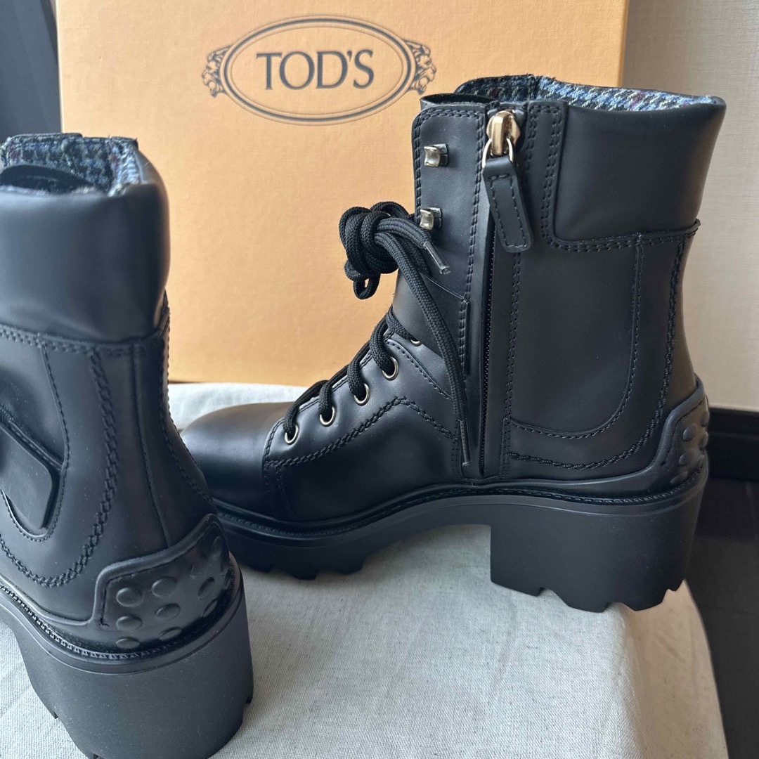 TOD'S ショートブーツ 厚底 36EU 新品