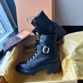 TOD'S ショートブーツ 厚底 36EU 新品