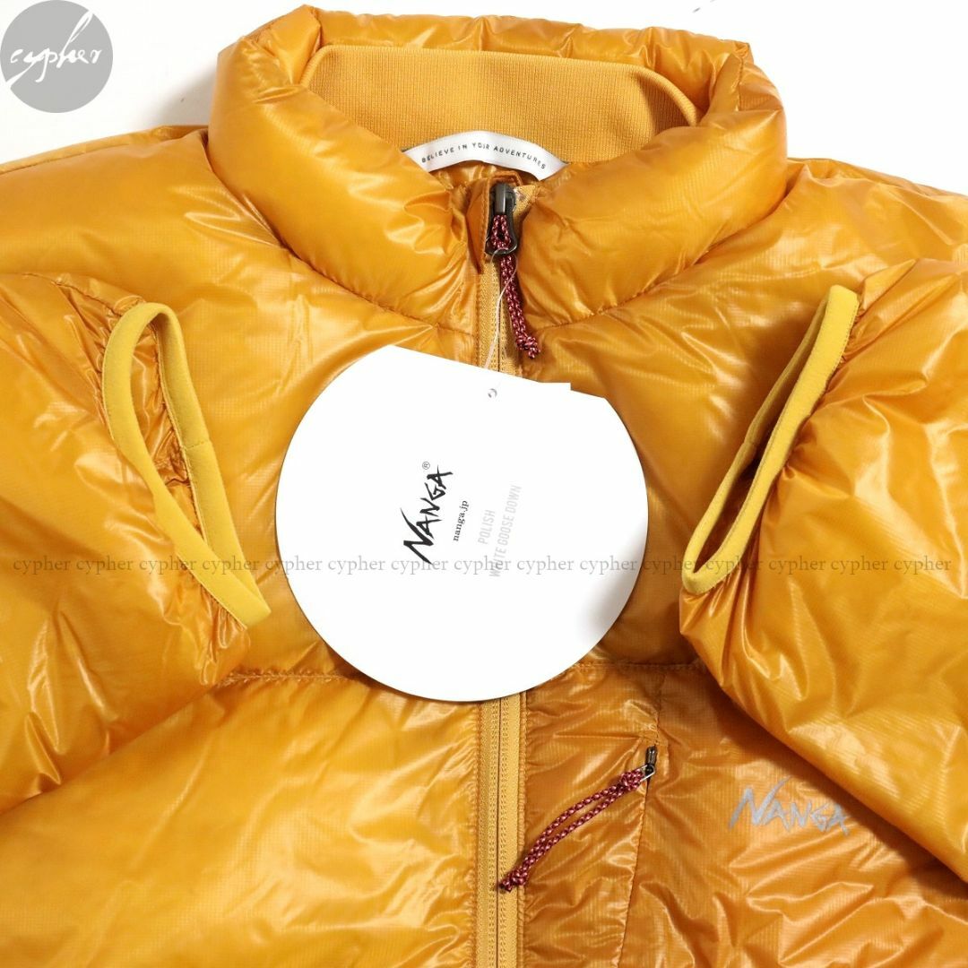 NANGA - XL 新品 NANGA マウンテン ロッジ ダウン ジャケット イエロー