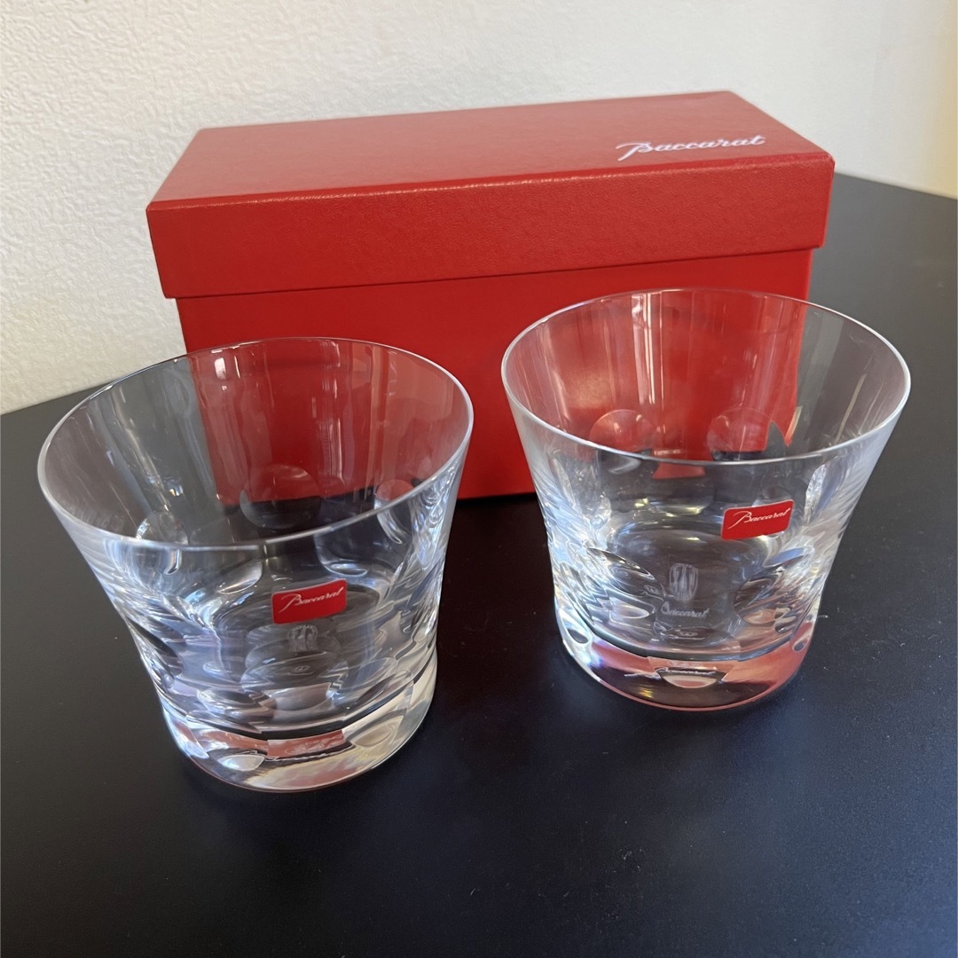 Baccarat - BACCARAT バカラ ベルーガ BELUGA タンブラー ペアグラスの