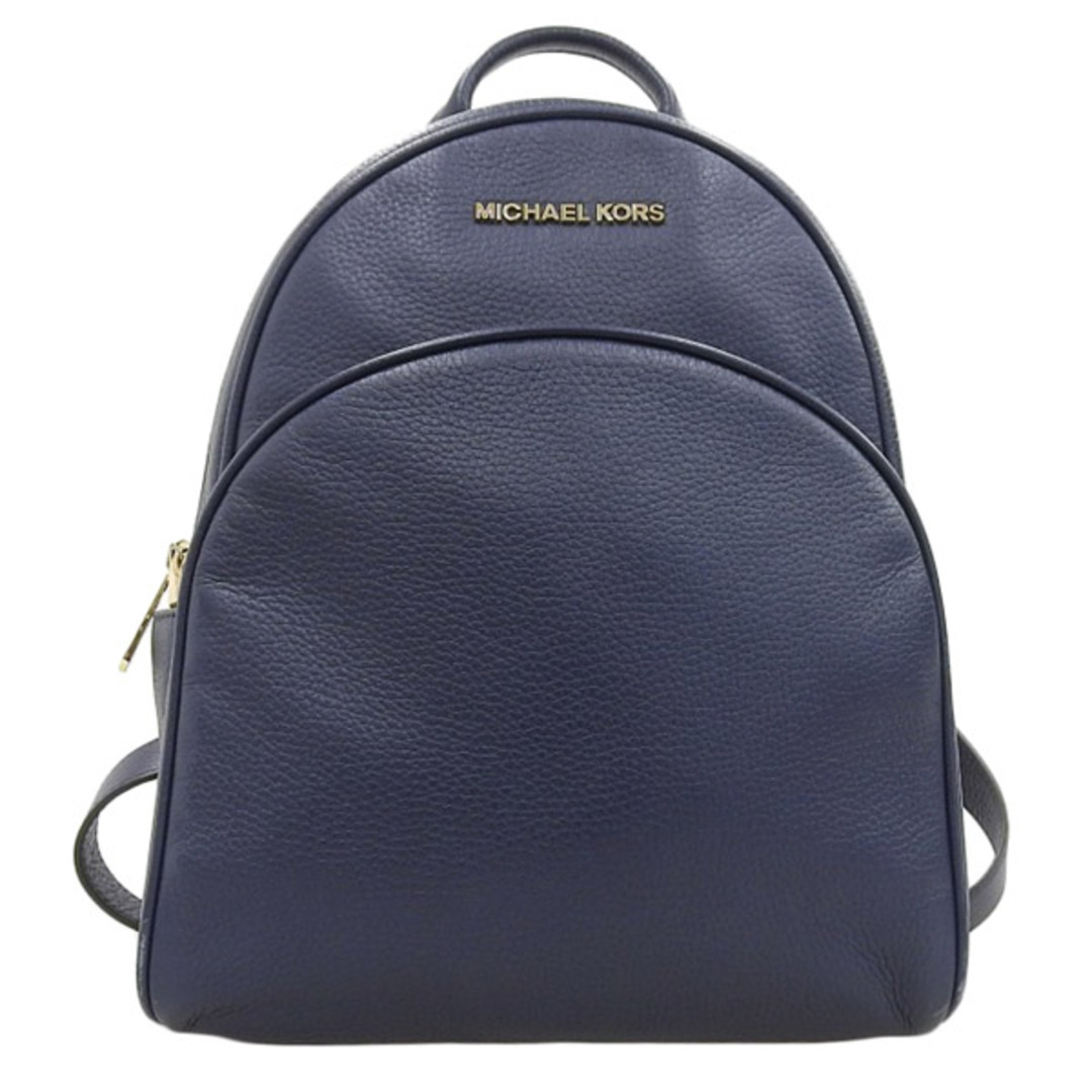 【中古】MICHAEL KORS マイケルコース レザー ロゴ バックパック リュックサック 35H7GAYB2L ブルー gy | フリマアプリ  ラクマ